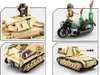 Sluban World War 2 großer deutscher Panzer M38-B0693 Produktbild-Vorschau 3