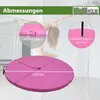 Pole Dance Matte 5 cm dick Ø 120 cm pink Tanzstangenmatte Produktbild-Vorschau 4