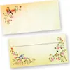 TOSKANA Briefpapier mit Umschlag Set Blumen und Vögel 10 Produktbild-Vorschau 3