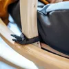KONSIMO Dřevěné závěsné křeslo "HIGLO", tmavě šedé, dřevo, Náhled obrázku produktu 4