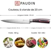 PAUDIN N9 Couteau à Viande Professionnel 20 cm – Couteau de Voir les images du produit 2