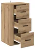 vidaXL Sideboard Artisan-Eiche 40 x 33 x 70 cm Produktbild-Vorschau 5