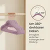 SONGMICS Kleiderbügel Samt, 50er Set, Bügel, rutschfest, Produktbild-Vorschau 9