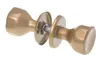 Aqbau® Türknopf Gold Drehbar auf Rundrosette | Knopfdrücker Produktbild-Vorschau 8