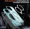 Dual Layer Hülle für iPhone 16 Plus Metall Ring Ständer Produktbild-Vorschau 2