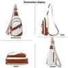 Umhängetasche Brusttasche Damen Sling Bag Rucksack Frauen Produktbild-Vorschau 7