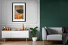 MuchoWow® Gerahmtes Poster Vogel - Amsel - Winter - Eis - Produktbild-Vorschau 8