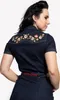 QUEEN KEROSIN Jeanskleid Mit Stickereien Denim M Produktbild-Vorschau 5