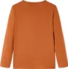 Kinder-Langarmshirt Cognac 128 Produktbild-Vorschau 2