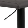 Avanja Barhocker Drehfunktion, Gaszylinder grau. Produktbild-Vorschau 6