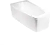 Baignoire asymétrique - 150 x 80 cm - Gauche - avec Tablier Voir les images du produit 2