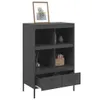 vidaXL Highboard černá 68x39x101,5 cm ocel Náhled obrázku produktu 5