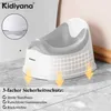 Vasino per bambini Kidiyana con coperchio - grigio Anteprima dell’immagine prodotto 4