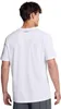 Under Armour Lose verpacktes Sport-Grafik-T-Shirt, Weiß XL Produktbild-Vorschau 4