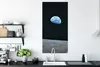 MuchoWow® Poster Die Erde vom Mond aus 60x120 cm - Produktbild-Vorschau 3