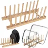 Range-assiettes en bois naturel pour 8 assiettes Voir les images du produit 11