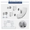 Duschsystem Homelody，Badezimmer Duschgarnitur 2 Produktbild-Vorschau 12