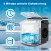 Eiswürfelmaschine, Eiswürfelbereiter, Eismaschine, 2 Größen Produktbild-Vorschau 2
