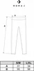Gerippte Leggings mit hoher Taille für Damen mit Rippung Produktbild-Vorschau 6