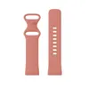 Strap-it Fitbit Sense 2 Silikon Armband Classic (Rosa) - Produktbild-Vorschau 4