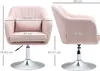HOMCOM Fauteuil de salon chaise relax fauteuil de chambre Voir les images du produit 3