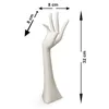 Schmuckhand Schmuckhalter Hand Kunstharz  schwarz H 34 cm Produktbild-Vorschau 4