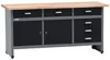 Küpper Werkbank 12179, 170x84x60 cm, 6 Schubladen, 2 Türen, Produktbild-Vorschau 1
