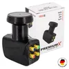 Fuba DAA 850 A Sat Anlage Schüssel Anthrazit PremiumX Quad Produktbild-Vorschau 4