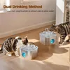 Katzenbrunnen Edelstahl 2,2L Trinkbrunnen Automatisch mit Produktbild-Vorschau 4