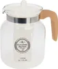 Koopman Teekanne mit Teesieb, Glas/Holz, 12x16 cm, 1,5 l, Produktbild-Vorschau 1