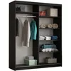 BEAUTYSOFA HELA armoire 120 cm - armoire à deux portes avec Voir les images du produit 3