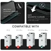NALIA Echt-Leder Flipcase für iPhone 15 Pro Max Hülle, Produktbild-Vorschau 4