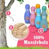 Pink Papaya Kegelspiel für Kinder | 12 teiliges Bowling Set Produktbild-Vorschau 4