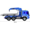 Camion Dépanneuse avec grue Voiture de police Voir les images du produit 9