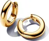 Pandora Damen Scharnier-Creolen 16 mm, Gold, eleganter Produktbild-Vorschau 5