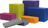 A collection of colorful rectangular blocks arranged on a white background. Produktbild-Vorschau