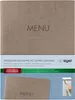 sigel SM211 sigel složka menu MENU, DIN A5, béžová barva Náhled obrázku produktu 2