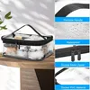 Aucuu Kulturtasche Transparent, 2 Stück Kosmetiktasche Produktbild-Vorschau 3