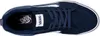 A top-down view of a blue Vans shoe. Produktbild-Vorschau