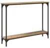 vidaXL Konsolentisch Artisan-Eiche 100 x 22,5 x 75 cm Produktbild-Vorschau 1