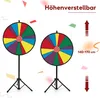 GOPLUS 30 Zoll Glücksrad mit höhenverstellbarem Produktbild-Vorschau 3