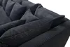 Wohnlandschaft Sofa Couch Ecksofa Eckcouch Cordstoff Produktbild-Vorschau 3