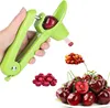 Kirschentkerner, Edelstahl-Entkerner, 7,87"*2,36", Grün Produktbild-Vorschau 1