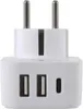 Lifeventure Adaptateur de voyage pour l'Europe + USB Voir les images du produit 5