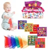 Pudełko na chusteczki Zabawka Montessori dla niemowląt od 6 Podgląd zdjęcia produktu 8