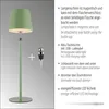 JUST LIGHT LED Flaschenleuchte Tischlampe Produktbild-Vorschau 3