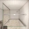 100x80cm 195cm 6mm Eckeinstieg Eckdusche Drehtür Produktbild-Vorschau 4