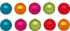Weihnachtskugeln Glas 4-8cm mit Motiv 40er Set - Mille Produktbild-Vorschau 1