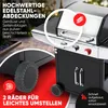 ProfiCook Gasgrill bis zu 400°C | Grillroste aus Gusseisen Produktbild-Vorschau 4