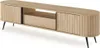 TV-Lowboard LOVI 196 cm Eiche Cremona Riffelfront Produktbild-Vorschau 7